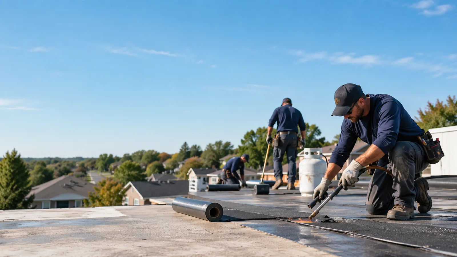 Flat Roof Leak Repair providers in Roberts, WI